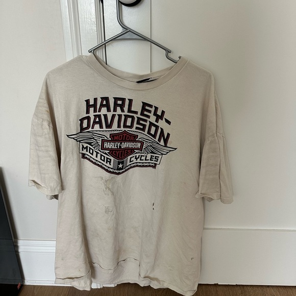 Harley-Davidson Other - Harley-Davidson Cream T-Shirt for Men